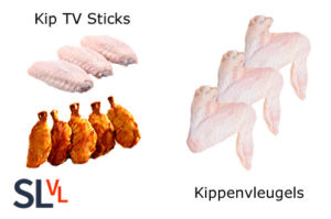 Kippenvleugels - Kip TV Sticks
